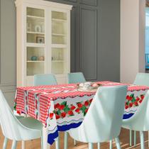 Toalha de Mesa Plástica Térmica para mesas com 4 Cadeiras 100x140cm Toalha de Mesa Plástica Térmica para mesas com 4 Cadeiras 100x140cm