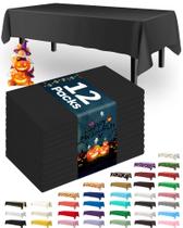 Toalha de Mesa Pureegg 12 Unidades 137 x 274 cm, Resistente e Impermeável