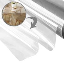 Toalha de Mesa PVC Plástica Impermeável Transparente Vários Tamanhos Toalha de Mesa PVC Plástica Impermeável Transparente Vários Tamanhos