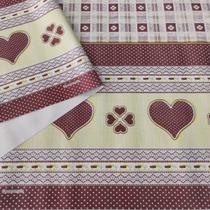 Toalha de Mesa PVC Térmica Impermeável 6 lugares 2,20mx1,40m