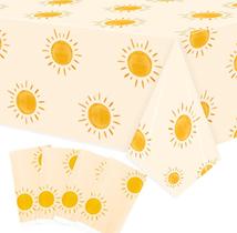 Toalha de mesa Pyrrhiax Boho Sun Birthday Party 220x130cm 4 unidades Toalha de mesa Pyrrhiax Boho Sun Birthday Party 220x130cm 4 unidades