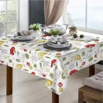 Toalha de Mesa Quadrada 1,40m Temperos Raner