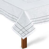 Toalha de Mesa Quadrada 180x180cm Ponto Ajour 331 - Rafimex