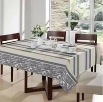 Toalha de Mesa Quadrada 4 Lugares 140x140cm Santista Royal Master