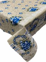 Toalha de Mesa Quadrada 4 Lugares Pequena 1.40 x 1.40 M Linhão Estampado Algodão com Varias Opções