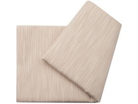Toalha de Mesa Quadrada Döhler Bege - 200x200cm Clear Passion Liso
