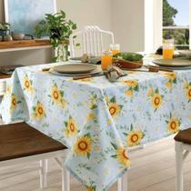 Toalha de Mesa Quadrada Dohler Clean Athenas - Limpa Fácil - 1,40m x 1,40m
