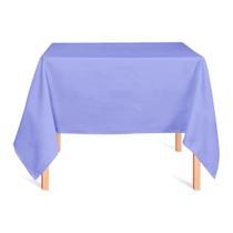 Toalha de Mesa Quadrada em Oxford Lilás Toalha de Mesa Quadrada em Oxford Lilás