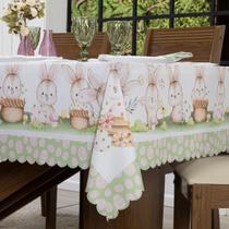 Toalha de Mesa Quadrada p/ 4 Cadeiras 1,50x1,50 Páscoa e Encantos Decoração, Cozinha, Sala Toalha de Mesa Quadrada p/ 4 Cadeiras 1,50x1,50 Páscoa e Encantos Decoração, Cozinha, Sala