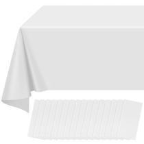 Toalha de mesa Ragnhild White Plastic, pacote com 16, 137 x 274 cm Toalha de mesa Ragnhild White Plastic, pacote com 16, 137 x 274 cm