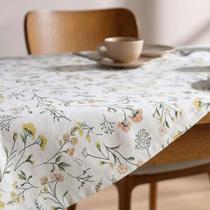 Toalha de mesa reangular 6 lugares 1,40 x 2,10m florença dohler Toalha de mesa reangular 6 lugares 1,40 x 2,10m florença dohler