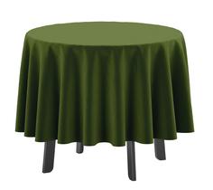 Toalha de Mesa Redonda 147 cm com Furo para Guarda-Sol, Impermeável, para Área Externa - Vargottam