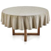 Toalha de Mesa Redonda 178cm Celebration Sienna - Karsten