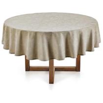 Toalha de Mesa Redonda 178cm Celebration Sienna - Karsten Toalha de Mesa Redonda 178cm Celebration Sienna - Karsten
