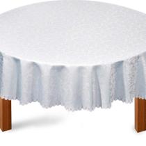 Toalha de Mesa Redonda 220cm Outono - Rafimex