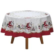 Toalha de Mesa Redonda 4 Lugares Athenas Natal 119 Dohler Toalha de Mesa Redonda 4 Lugares Athenas Natal 119 Dohler