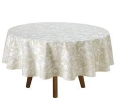 Toalha de Mesa Redonda Clean 4 lugares Graça Dohler Toalha de Mesa Redonda Clean 4 lugares Graça Dohler