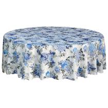 Toalha de Mesa Redonda Grande floral florida 2,40 Diametro