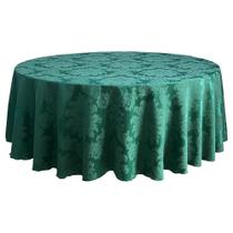 Toalha de Mesa Redonda Grande Jacquard 2,00 diametro