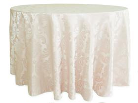 Toalha De Mesa Redonda Jacar Paris 2,80m Festa BUFFET EVENTOS