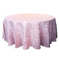 Toalha De Mesa Redonda Jacquard 2,80 Toalha De Mesa Redonda Jacquard 2,80