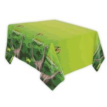 Toalha de Mesa Reino dos Dinossauros - 1,2m x 2,2m Toalha de Mesa Reino dos Dinossauros - 1,2m x 2,2m
