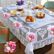 Toalha de Mesa Renda 6 lugares Escolha Estampa Toalha de Mesa Renda 6 lugares Escolha Estampa