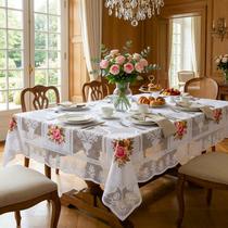 Toalha de Mesa Renda 6 lugares Escolha Estampa