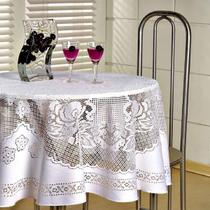 Toalha de Mesa Renda Jacquard Redonda 1,6m (4 lugares) Toalha de Mesa Renda Jacquard Redonda 1,6m (4 lugares)