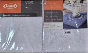 Toalha De Mesa Renda Lepper Retangular Rosas