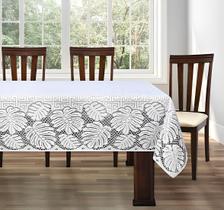 Toalha de Mesa Renda Quadrada Jacquard Costela de Adão 1,60m 4 lugares Beija Flor