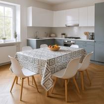 Toalha De Mesa Rendada Prata Mod002 Rolo 1,37x20m Vinil PVC