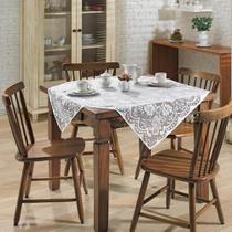 Toalha De Mesa Rendada Veneza 1,00 m x 1,00 m - Lepper - Companhia fabril lepper