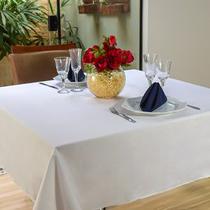 Toalha De Mesa Restaurante Oxford Liso 4 Lugares 1,4 x 2,80m