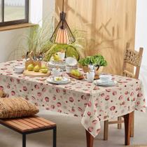 Toalha de Mesa Retangular 1.40m x 2.10m Teka Básica Estampas Coloridas