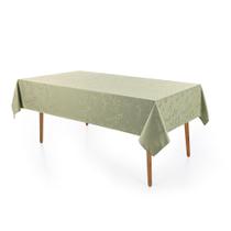 Toalha de Mesa Retangular 12 Lugares Karsten 180x320cm Celebra Veríssimo Alecrim