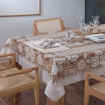 Toalha de Mesa Retangular 160X250 - Renda coleção Coco - RendhAC