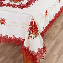 Toalha de Mesa Retangular 180x275cm Natal 103 - Rafimex