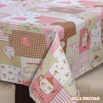 Toalha de mesa retangular 4 cadeiras 1,40 x 1.00