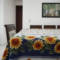 Toalha de Mesa Retangular 6 Cadeiras 2,00 Mts X 1,45 Mts Estampa:Estampa 03