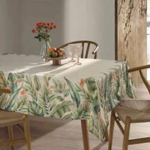 Toalha De Mesa Retangular 6 Cadeiras Dohler Clean Renova Estampa Digital