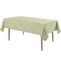 Toalha De Mesa Retangular 6 Lugares 1,60x2,20m Verde Karsten