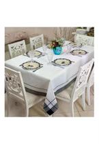 Toalha de Mesa Retangular 6 Lugares Argivai Maison Charmy Outono