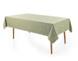 Toalha de Mesa Retangular 6 Lugares Celebration Veríssimo Verde Karsten