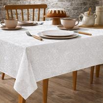 Toalha de Mesa Retangular 6 Lugares Döhler Athenas Proteção Contra Manchas - Toalha de Mesa Retangular 6 Lugares Döhler Athenas Proteção Contra Manchas -