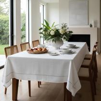 Toalha de Mesa Retangular 6 Lugares Dohler Limpa Fácil Iara Cinza Xadrez 1,40m x 2,10m Toalha de Mesa Retangular 6 Lugares Dohler Limpa Fácil Iara Cinza Xadrez 1,40m x 2,10m