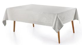 Toalha de Mesa Retangular 6 Lugares Sempre Limpa Amaris Branco Karsten Toalha de Mesa Retangular 6 Lugares Sempre Limpa Amaris Branco Karsten