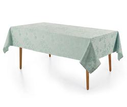 Toalha de Mesa Retangular 6 Lugares Sempre Limpa Roman Azul Karsten Toalha de Mesa Retangular 6 Lugares Sempre Limpa Roman Azul Karsten