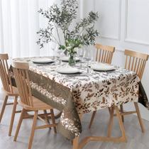 Toalha de Mesa Retangular 8 Cadeiras 2,50 x 1,45cm Tecido Linhão Estampado