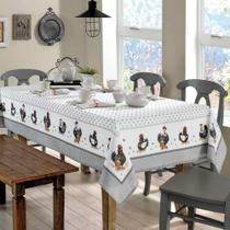 Toalha de Mesa Retangular 8 Lugares 1,60x2,70 m Clean Renova Lia D Dohler